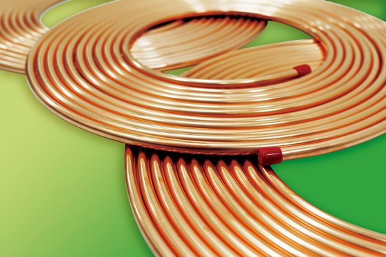 Kupferrohr-Spule TU1 ASTM C10200 für Klimaanlage und Abkühlung