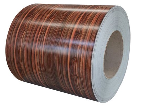 Simulations-Holz-Korn JIS der 1200MM Farbüberzogener Stahlblech-Spulen-0.2MM LÄRM
