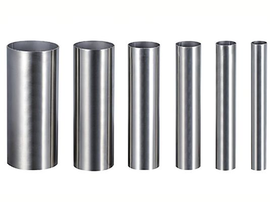 Edelstahl-Rohr 8K NO.4 ASTM 317L tauchen nahtlose HL Durchmesser 25mm auf