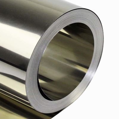 EDELSTAHL-Streifen-Spulen-dekoratives Metall 50.0mm SUS302 8K helle Oberflächenfür Aufzug