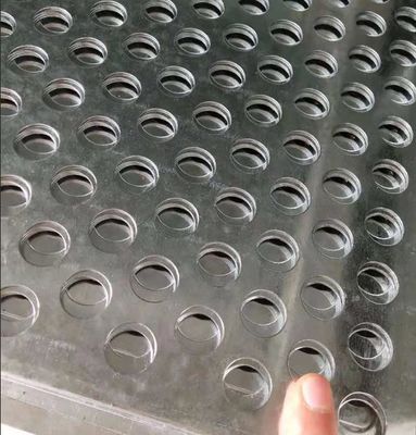 Edelstahl SS321 lochte Platten-2mm kaltgewalztes rundes Loch ASTM AISI