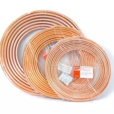 Kupfernes Rohr-Rohrschlange ASTM B280 3/8&quot; 50FT/Rolle C10920 Cu
