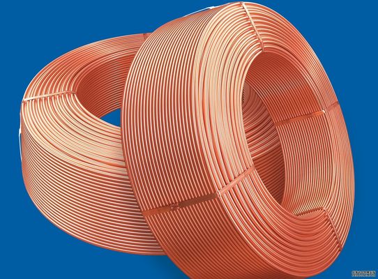 Kupfer-Spulen-Rohr C12200 ASTM B280 für Klimaanlage-Kühlschrank