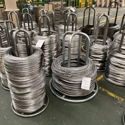 500 mm Federdraht aus Edelstahl 316, hart, glänzend, ASTM A582
