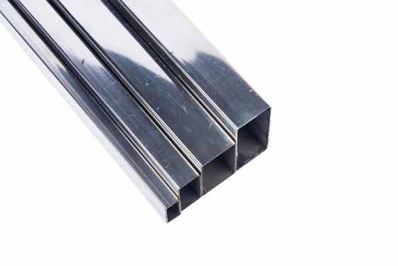 Höhlen-Edelstahl geschweißtes Rohr ASTM A554 304 quadratisches ERW 316 4mm