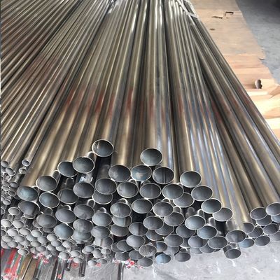 Edelstahl-Rohr ASTM A554 schweißte dünne Wand 304 16m - 200mm hohle Runde