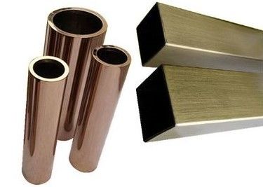 Warm gewalzter quadratischer Edelstahl verlegte Rohr SS 430 431 AISI 0.3MM