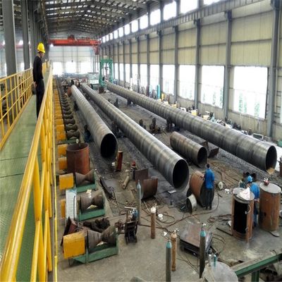 Stahl schweißte großer Durchmesser-Rohr 16Mn 20# Q345 X46 ASTM JIN