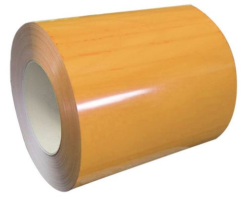 06 TiL Color Coated Steel Profile bedecken LÄRM JIS 115MM Prägungsoberfläche