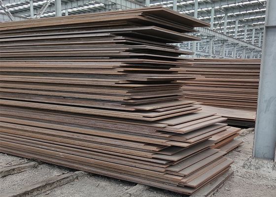 Verrostendes Corten, das Ende 2B des Stahl-SMA400AW BW CW 40mm 50mm verwittert