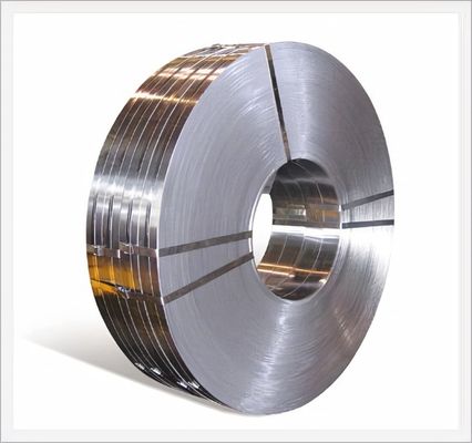 Errichtender dekorativer heller Oberflächenedelstahl streift Gurt 0.5mm des Metallss201 dünn ab